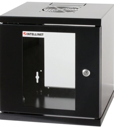 INTELLINET Server Schrank 10 Wandverteiler 6HE (H-B-T 320 x 300 x 300 mm) [bk], Assembled