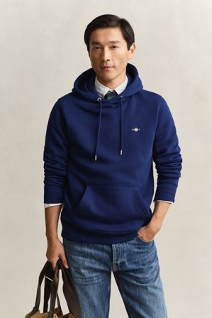 GANT Herren Hoodie (XL) Marineblau