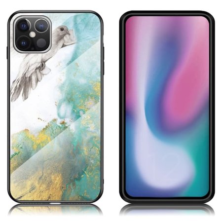 Fantasy Marmor iPhone 12 Pro Max skal - Flyga Duva