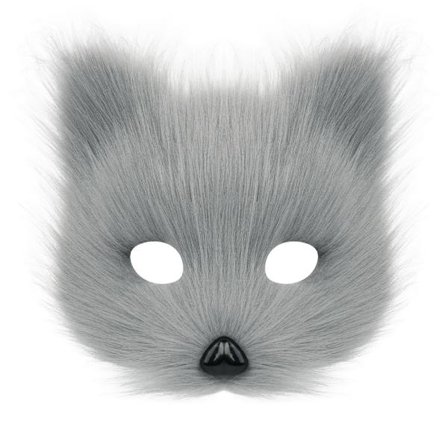 Halloween-kostume simulation rævemaske handsker plys rævehale håndlavet dyrehales kostume rekvisitter tilbehør