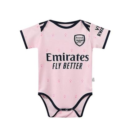 2022-2023 Unik fotballdrakt for småbarn, kortermet jumpsuit 6-18 måneder