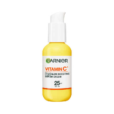 Garnier SkinActive Vitamin C 2-In-1 Brightening Serum Cream & specialbehandling Dam 50 ML