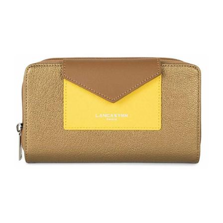 Lancaster Wallets & Cardholders , Geel , Dames , Maat: ONE Size Portefeuilles