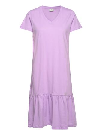 Kacille Jersey Dress Purple Kaffe