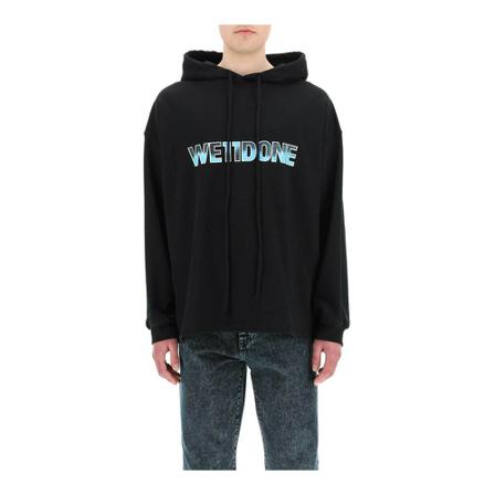 We11Done, hoodie Czarny, Mężczyzna, Rozmiar: M