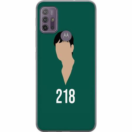 Motorola Moto G10 Genomskinligt Skal Squid Game