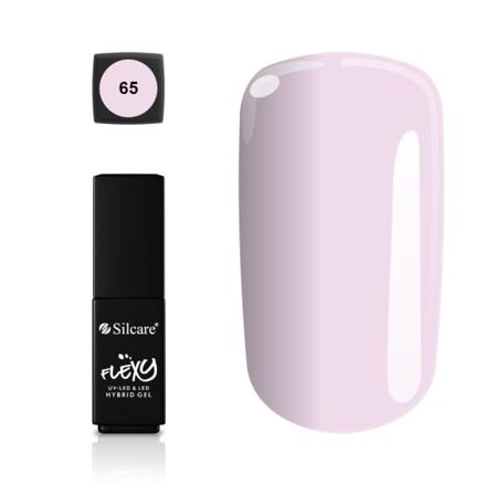 Silcare - Flexy - Hybrid Gel - Color: 65 - 4,5 Gram Ljusrosa