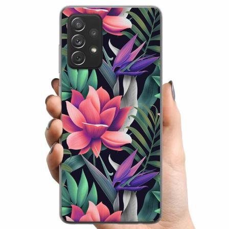 Samsung Galaxy A52 5g Tpu Mobilskal Blommor