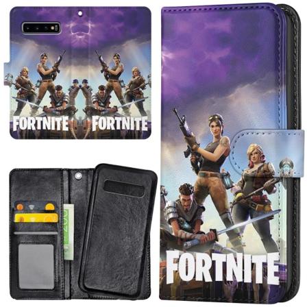 Samsung Galaxy S10 - Lommebok Deksel Fortnite