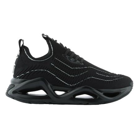 Emporio Armani Sneakers , Zwart , Heren , Maat: 44 EU