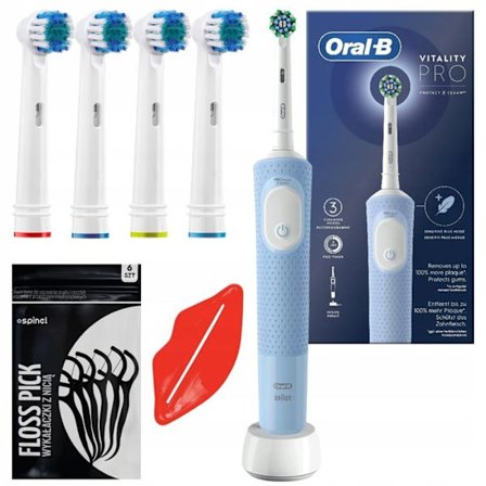 Elektrisk tandborste - Oral-B - Vitality Pro D103 - 3 lägen - Timer - Inkluderade tillbehör