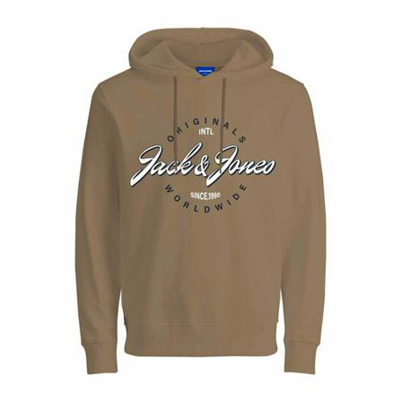 Jack & Jones Sweatshirts Brun, Herre Hættetrøjer