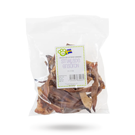 My Treat Svenske Strimlede Griseører 150g - Matskåler, Hundegobiter & Tyggeben til hund & katt på Doggie.no