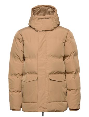Puffer Jacket - Grs/Vegan Beige Knowledge Cotton Apparel