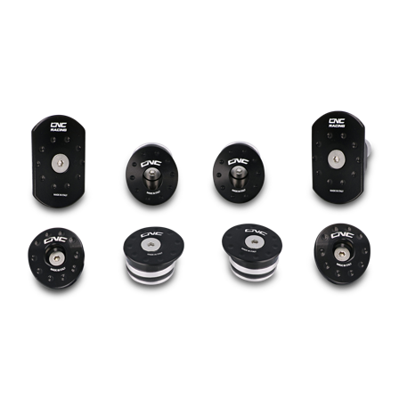 CNC Racing Frame Caps Kit Mv Agusta Brutale 1090 - MV Agusta Brutale 1090 RR 2010-2017