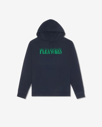 Pleasures - Crumble Hoodie - Navy