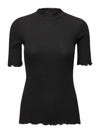 Nelli Ss 9400 T-shirt Top Sort Samsøe Samsøe