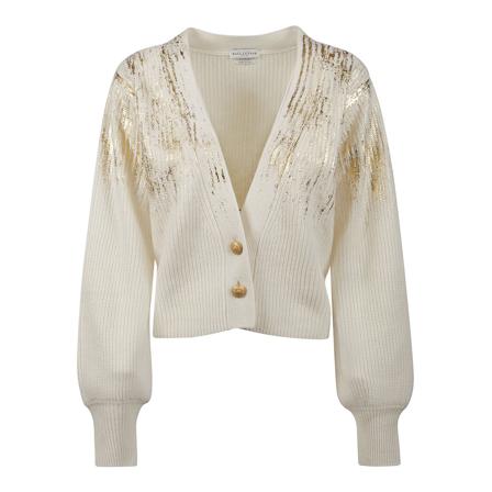 Ballantyne Cardigans Hvid, Dame