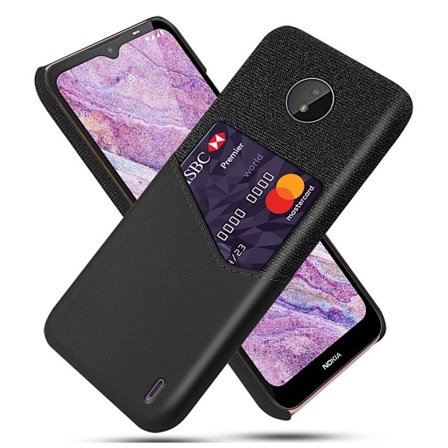 Bofink Nokia C10 skal med korthållare - Svart