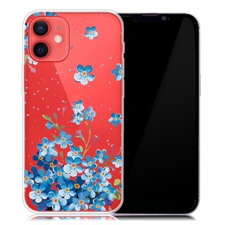 Deco iPhone 13 Suojakotelo - Blue Flowers