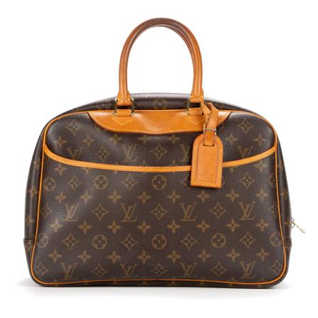 Louis Vuitton Vintage, Deauville Bruin, Dames, Maat:ONE Size