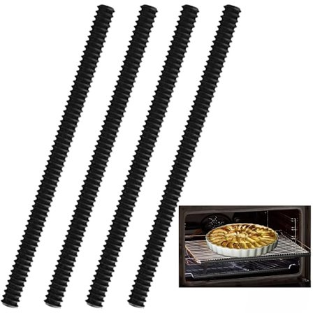 Ovnbeskyttelse, 4 deler, montert inne i ovnen