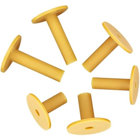 6 st Golf-tees Övningsmattor med Storlek 35/45/55/60/75/80 Mm