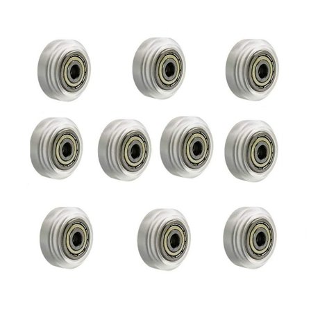 10stk 3D-skriver POM Remskive Hjul Fast Remskive Seng Hjul