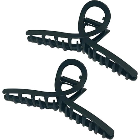 Store metallspenner for hår – Sterke spenner for tykt og tynt hår – Vintage haispenner med 8 klør – Håraccessoirer for kvinner og jenter