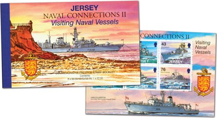 Jersey - Maritime forbindelser - Postfrisk prestigehæfte