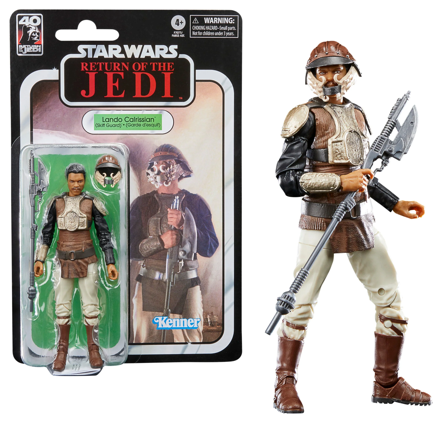 STAR WARS 6 40TH ANNIV. - Lando (Skiff Guard) -Fig. Black Series 15cm