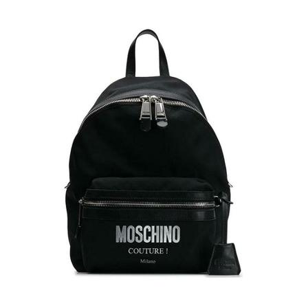 Moschino, Backpacks Zwart, Dames, Maat:ONE Size