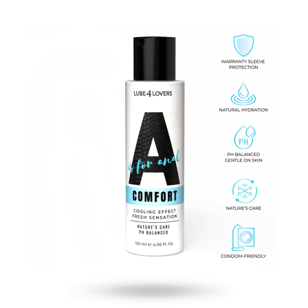 Comfort Anal Lubricant 120 ml - Vuxen.dk: Glidecremer