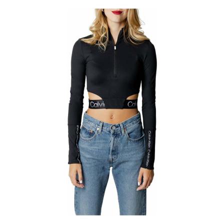 Calvin Klein, Tops Zwart, Dames, Maat:L,polyester