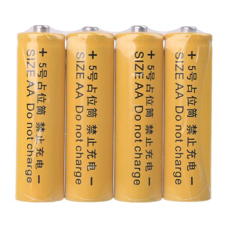 Universal 14500 AA Størrelse Dummy Fake Battery for Case for Shell Placeholder Sylinder