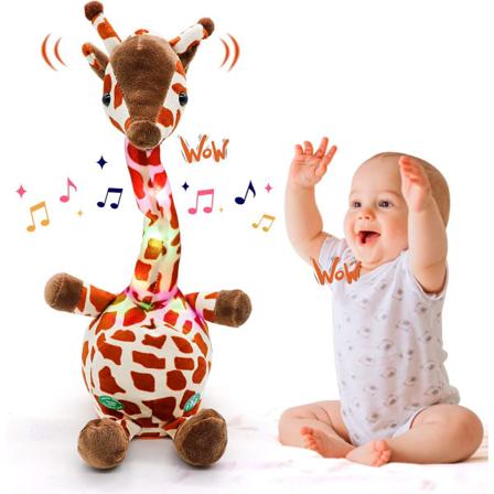 Dansende Giraff, Giraffeleketøy, Giraffeleker for Barn som Gjentar DXGHC
