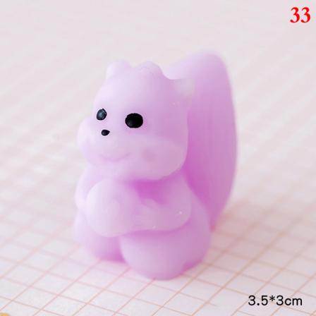 Kawaii Animal Soft Mochi Fidget Toys Antisensoriska Leksaker För Adu