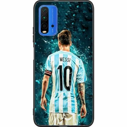 Xiaomi Redmi 9t Svart Skal Messi