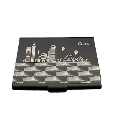 Cairo Egypt -lahjakorttikotelo luotto- ja käyntikorteille, anti-skim