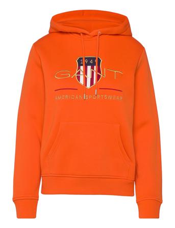 Archive Shield Sweat Hoodie Huppari Oranssi GANT