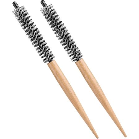 Mini Rund Hårbørste Lille Rund Kam Massagekam Tæmmebørste