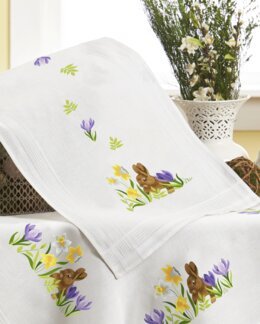 Stickpackung Osterwiese - Läufer - Duftin