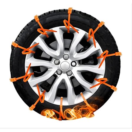 10-pack universella snökedjor för elscootrar