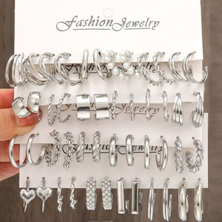 Twist Chain Örhängen Enkel Örhänge C C