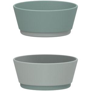 Liewood 2-Pack Peppermint Mix Clarke Bowls One Size - Tableware - One size - Green - Junge
