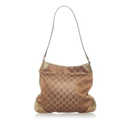 Gucci Vintage, Pre-owned bag Bruin, Dames, Maat:ONE Size,nylon