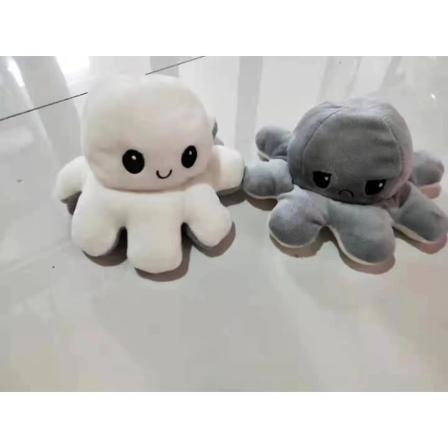 Lanbena täytetyt eläimet Belita Amy söpö pehmoeläin Käännettävä Octopus Plu