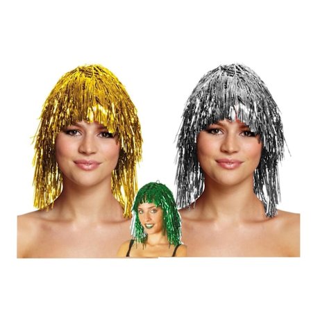Glitterperuk Maskerad