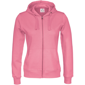 Huvtröja Zip Dam Cottover