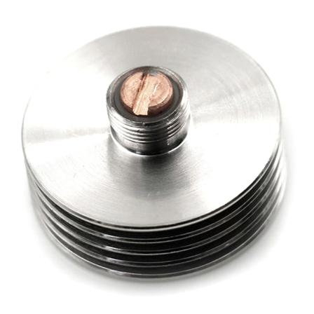 24 Mm Kylflänsadapter I Rostfritt Stål För 510 Gänga Ta